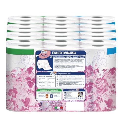 Foxy Seta Carta Igienica 2 Veli 48 Rotoli - immagine 1