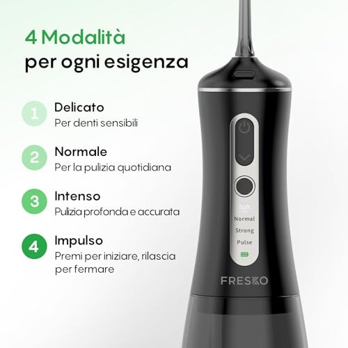 FRESKO Idropulsore Dentale Portatile 300ML - immagine 4