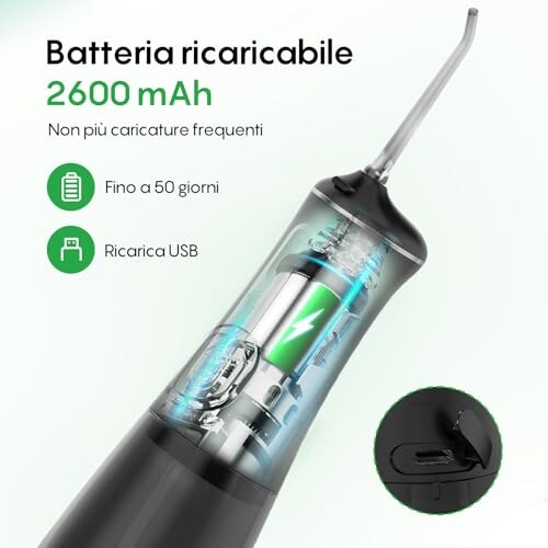 FRESKO Idropulsore Dentale Portatile 300ML - immagine 5