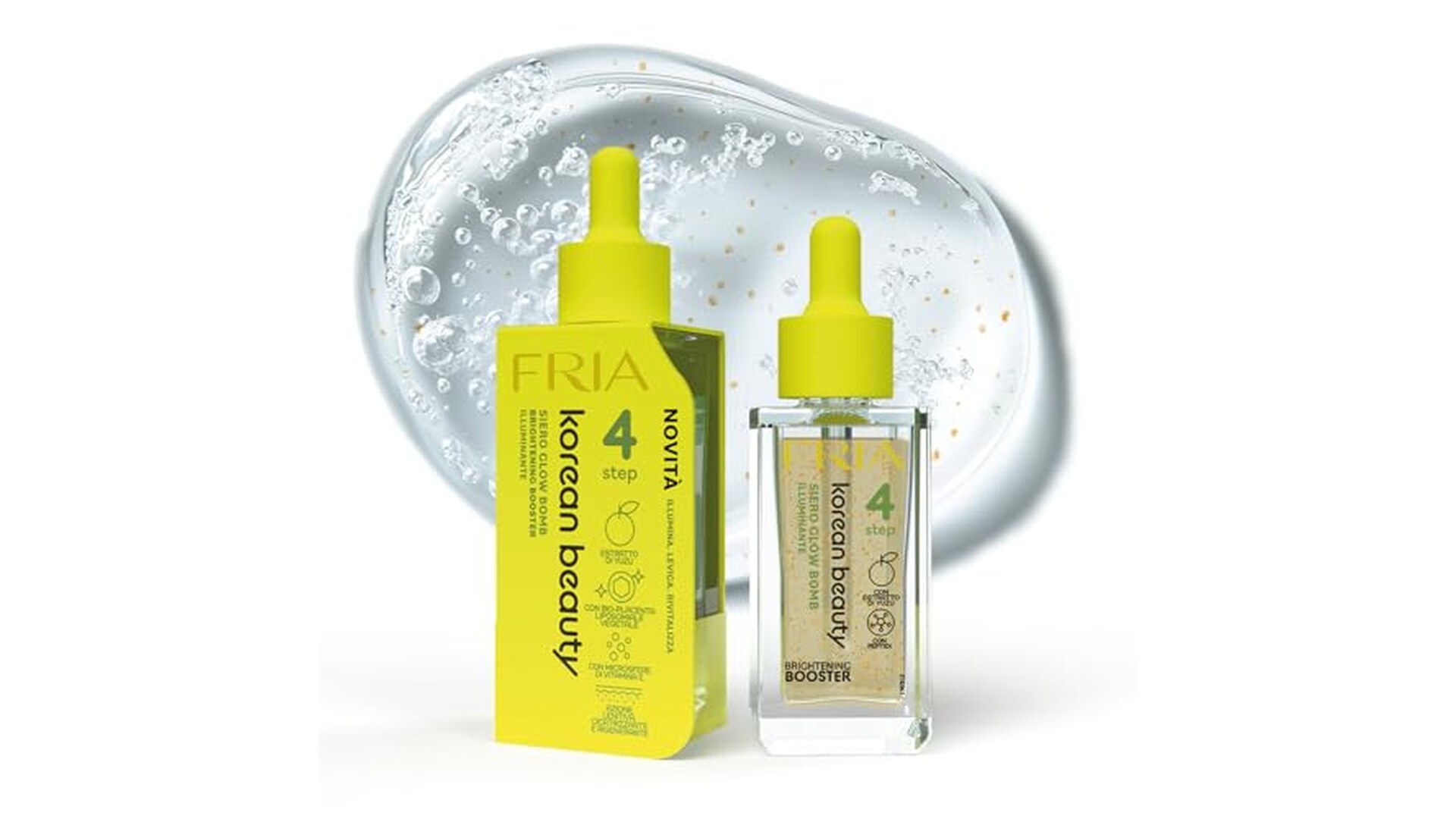 Fria Siero Viso Illuminante con Estratto di Yuzu