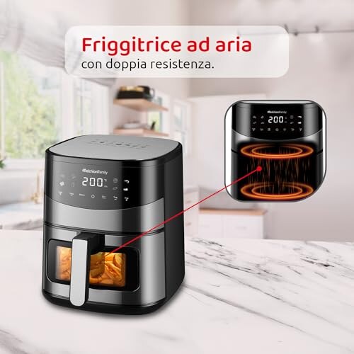 Friggitrice ad Aria Melchioni Arianna 6,5L - immagine 4