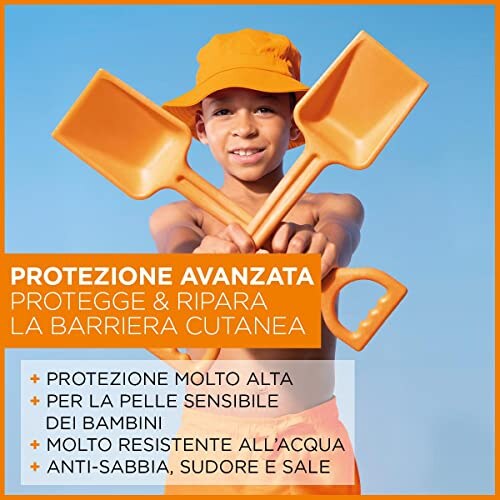 Garnier Ambre Solaire Spray Solare Bambini SPF 50+ - immagine 2