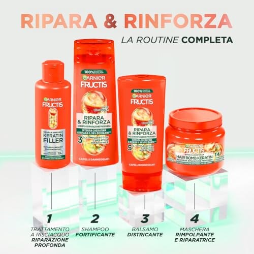 Garnier Fructis Maschera Rimpolpante per Capelli - immagine 7