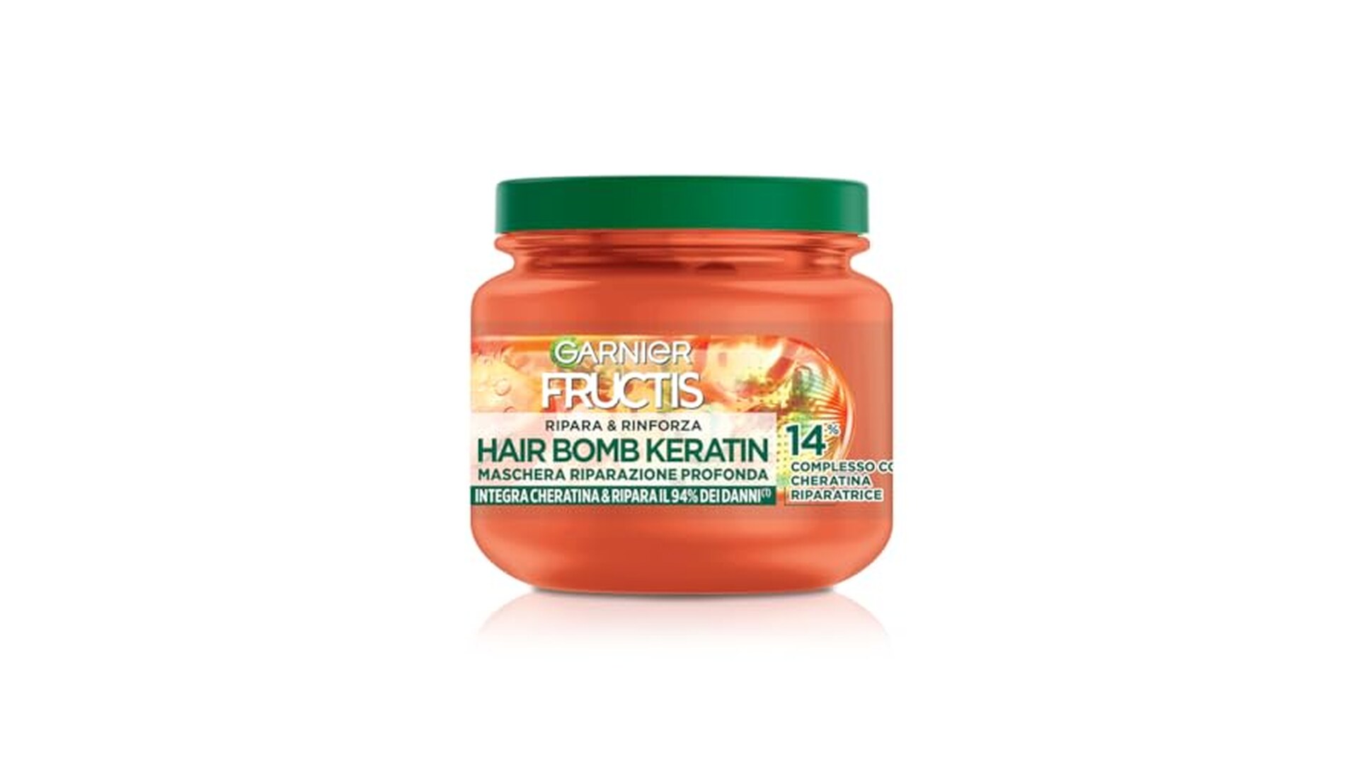 Garnier Fructis Maschera Rimpolpante per Capelli
