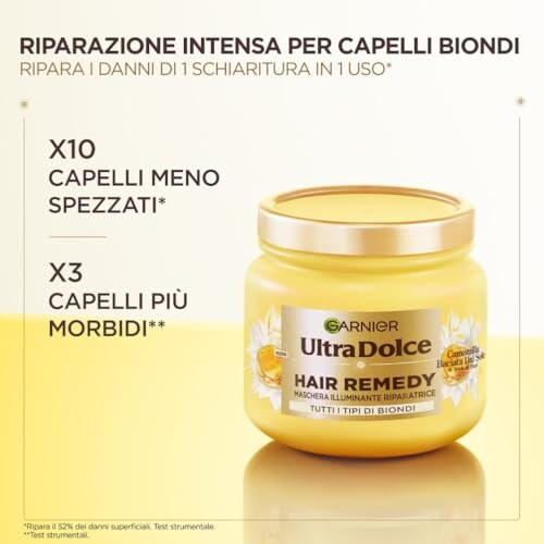 Garnier Maschera Illuminante Riparatrice 340ml - immagine 1