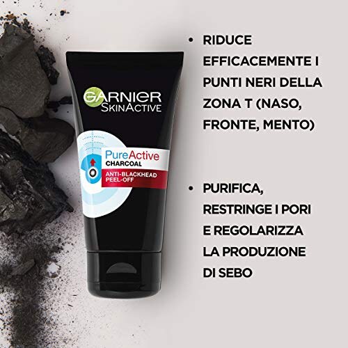 Garnier Maschera Peel-Off Charcoal 50ml - immagine 1