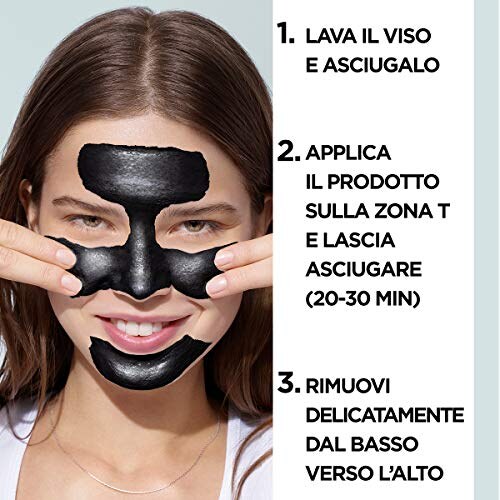 Garnier Maschera Peel-Off Charcoal 50ml - immagine 2
