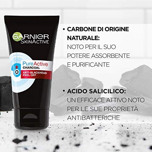 Garnier Maschera Peel-Off Charcoal 50ml - immagine 3