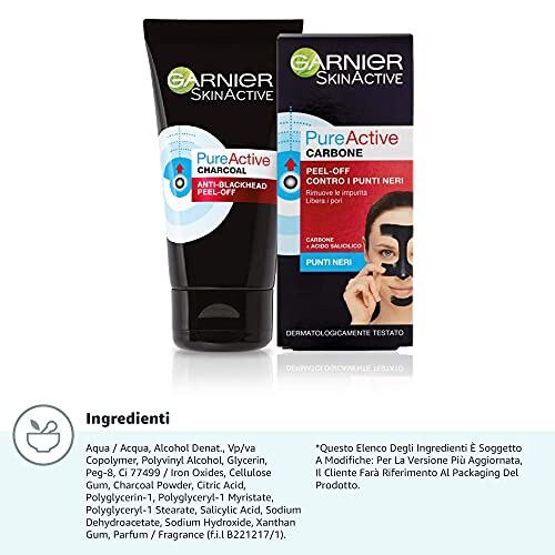 Garnier Maschera Peel-Off Charcoal 50ml - immagine 4