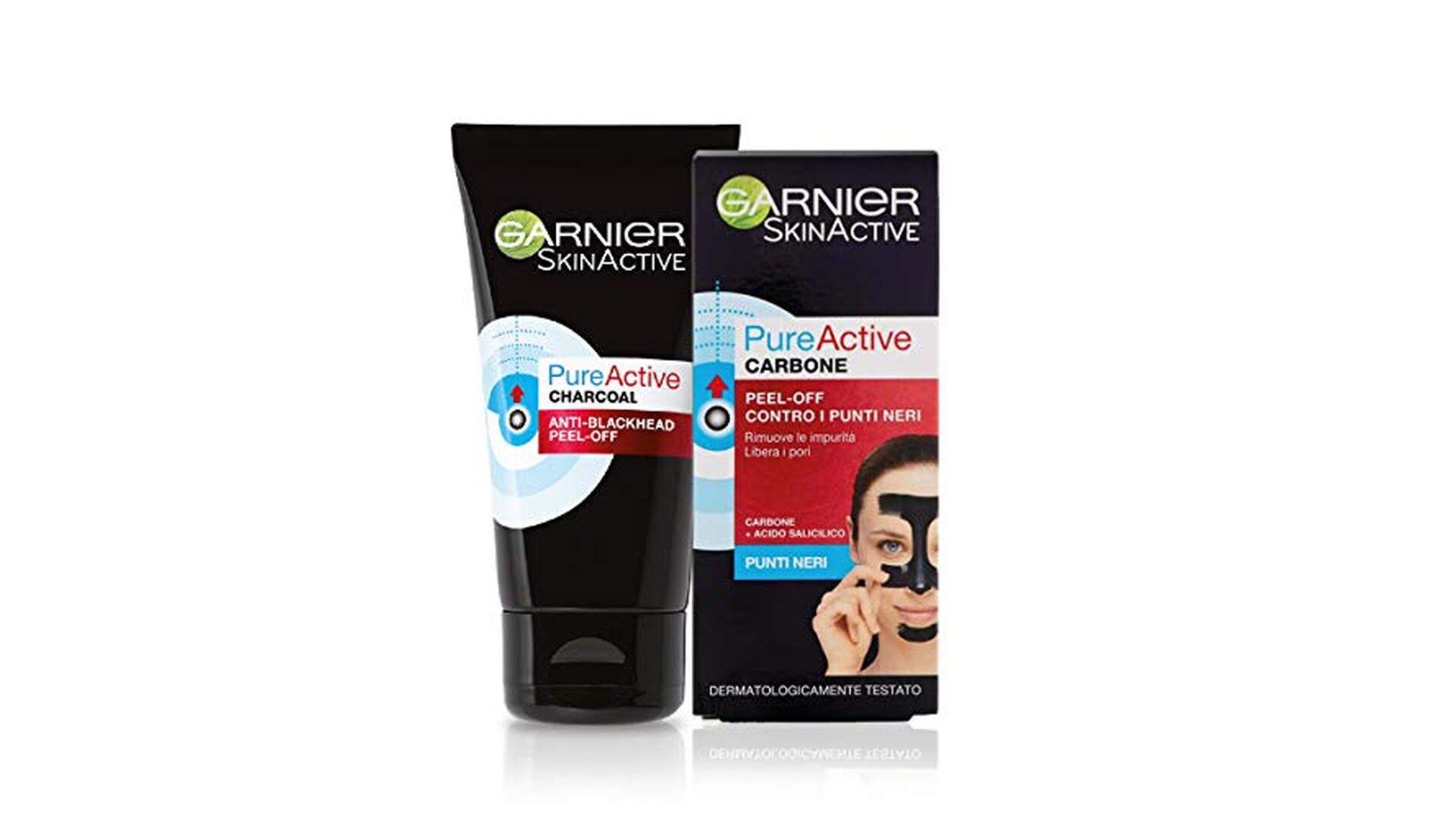 Garnier Maschera Peel-Off Charcoal 50ml