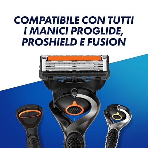 Gillette Fusion 5 Proglide 14 Lamette Uomo - immagine 4