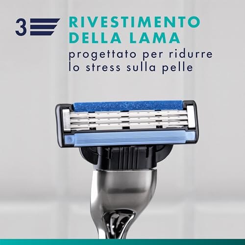 Gillette Rasoio Mach3 con Lamette Extra - immagine 3