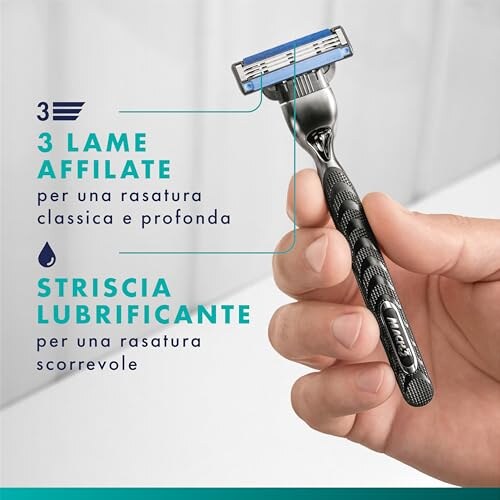 Gillette Rasoio Mach3 con Lamette Extra - immagine 5