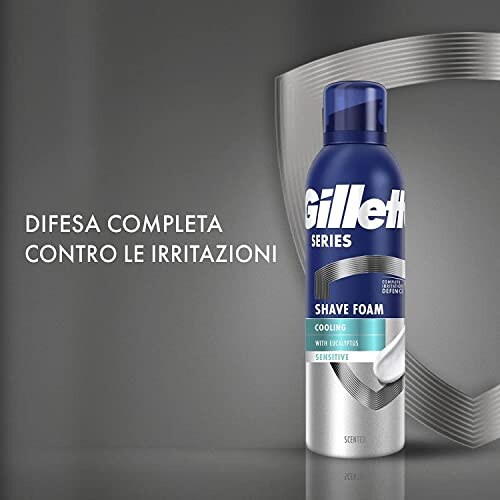 Gillette Series Schiuma da Barba Rinfrescante Eucalipto - immagine 1