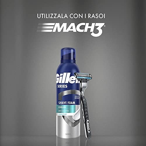 Gillette Series Schiuma da Barba Rinfrescante Eucalipto - immagine 6