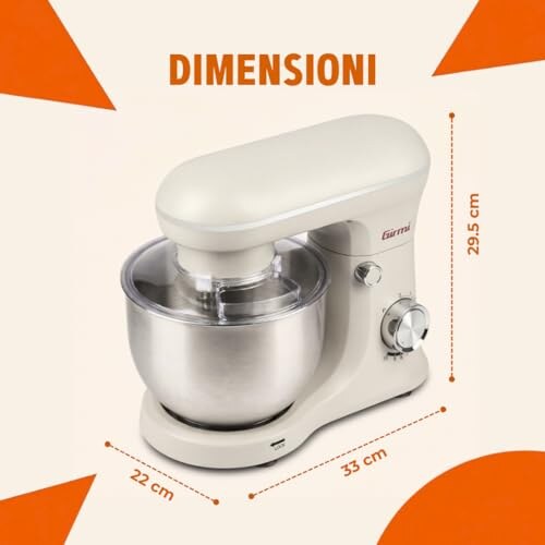 Girmi IM21W Impastatrice Planetaria 5L - immagine 2