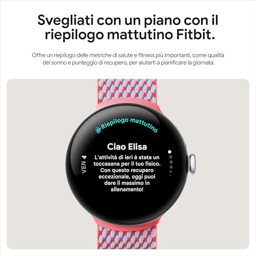 Google Pixel Watch 3 45mm Nero Opaco - immagine 6