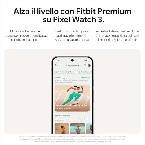 Google Pixel Watch 3 45mm Nero Opaco - immagine 7