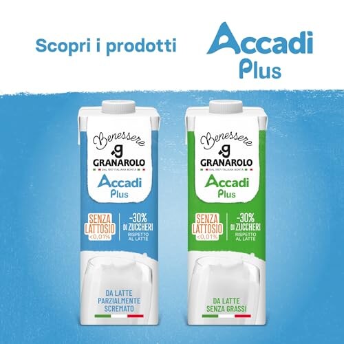 Granarolo Benessere Accadì Plus Latte UHT Senza Lattosio - immagine 5