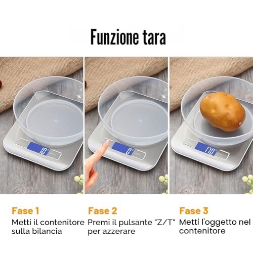 Grifema GA2002 Bilancia da Cucina Digitale - immagine 4