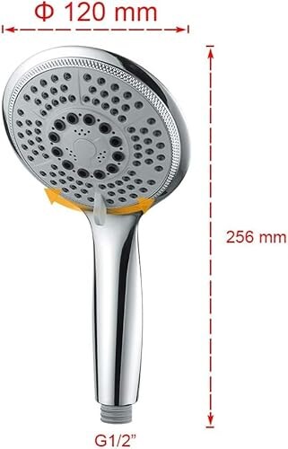 Grifema Manopola Doccia con 5 Modalità Spray - immagine 1