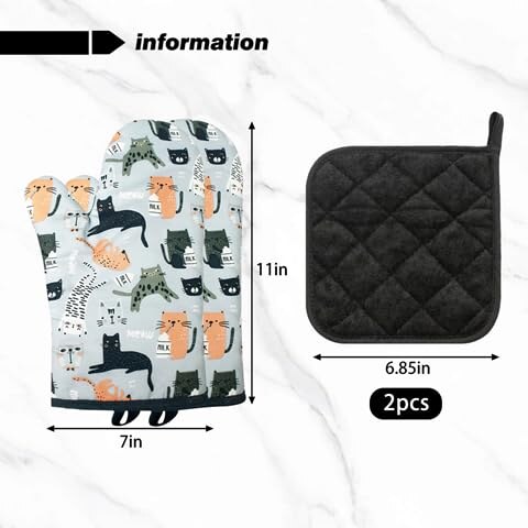 Guanti da Forno Resistenti al Calore - immagine 1