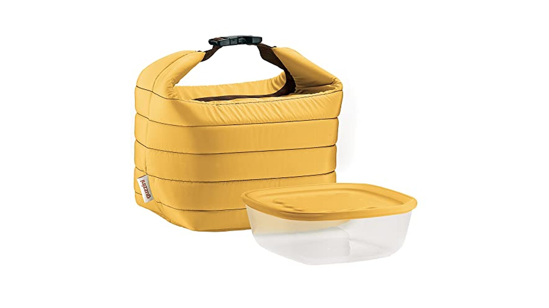 Guzzini Set Borsa Termica Ocra con Contenitore
