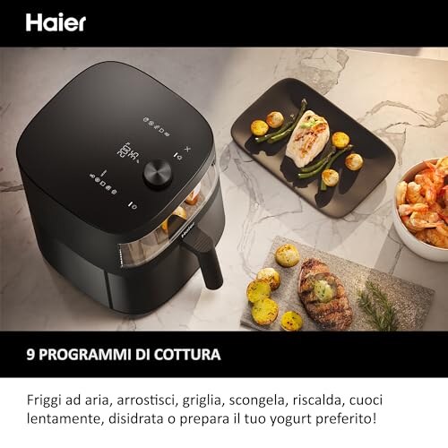 Haier Friggitrice Ad Aria 9 in 1 7L - immagine 1