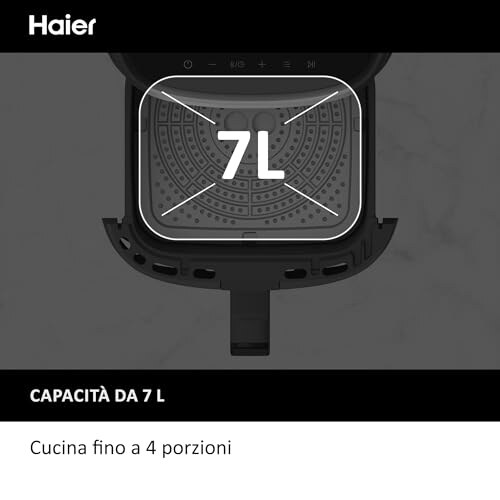 Haier Friggitrice Ad Aria 9 in 1 7L - immagine 5