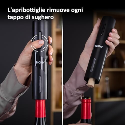 Haier Set Vino Elettrico con Aeratore - immagine 3