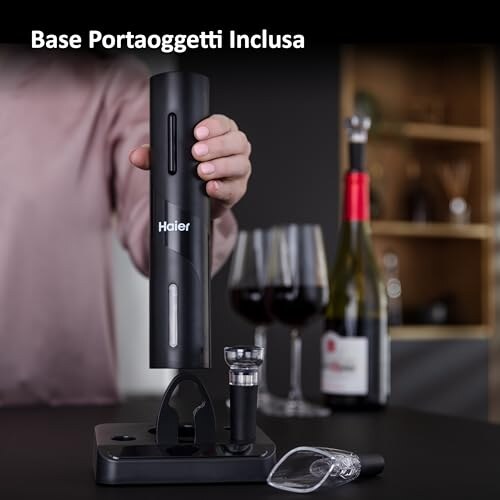 Haier Set Vino Elettrico con Aeratore - immagine 6