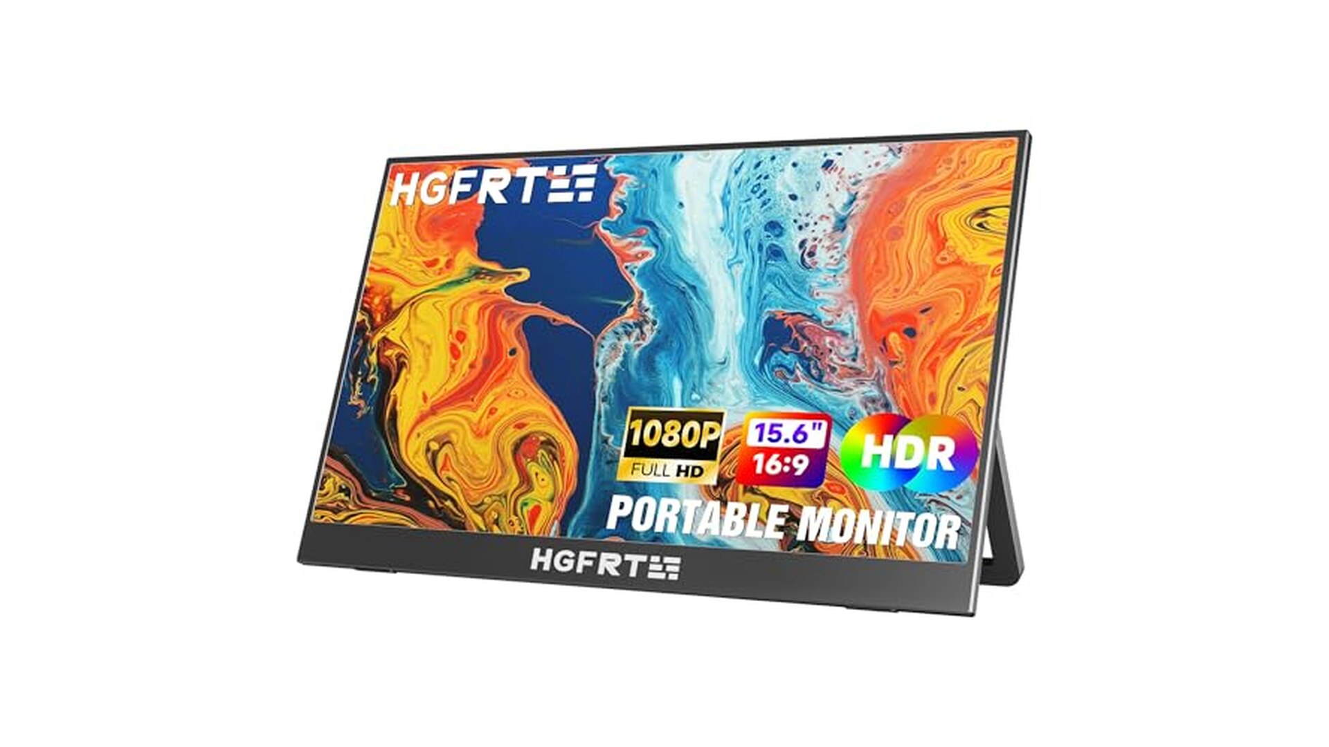 HGFRTEE Monitor Portatile 15,6" FHD Antiriflesso