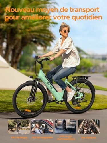HillMiles Bici Elettrica 26" 7 Velocità - immagine 4