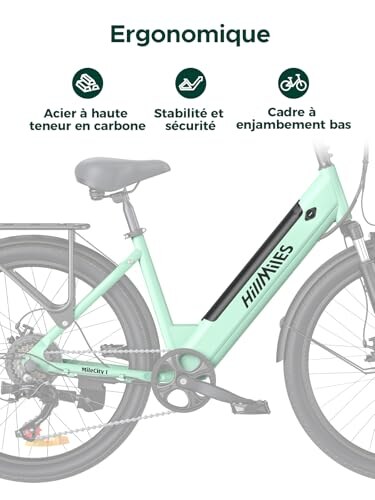HillMiles Bici Elettrica 26" 7 Velocità - immagine 7