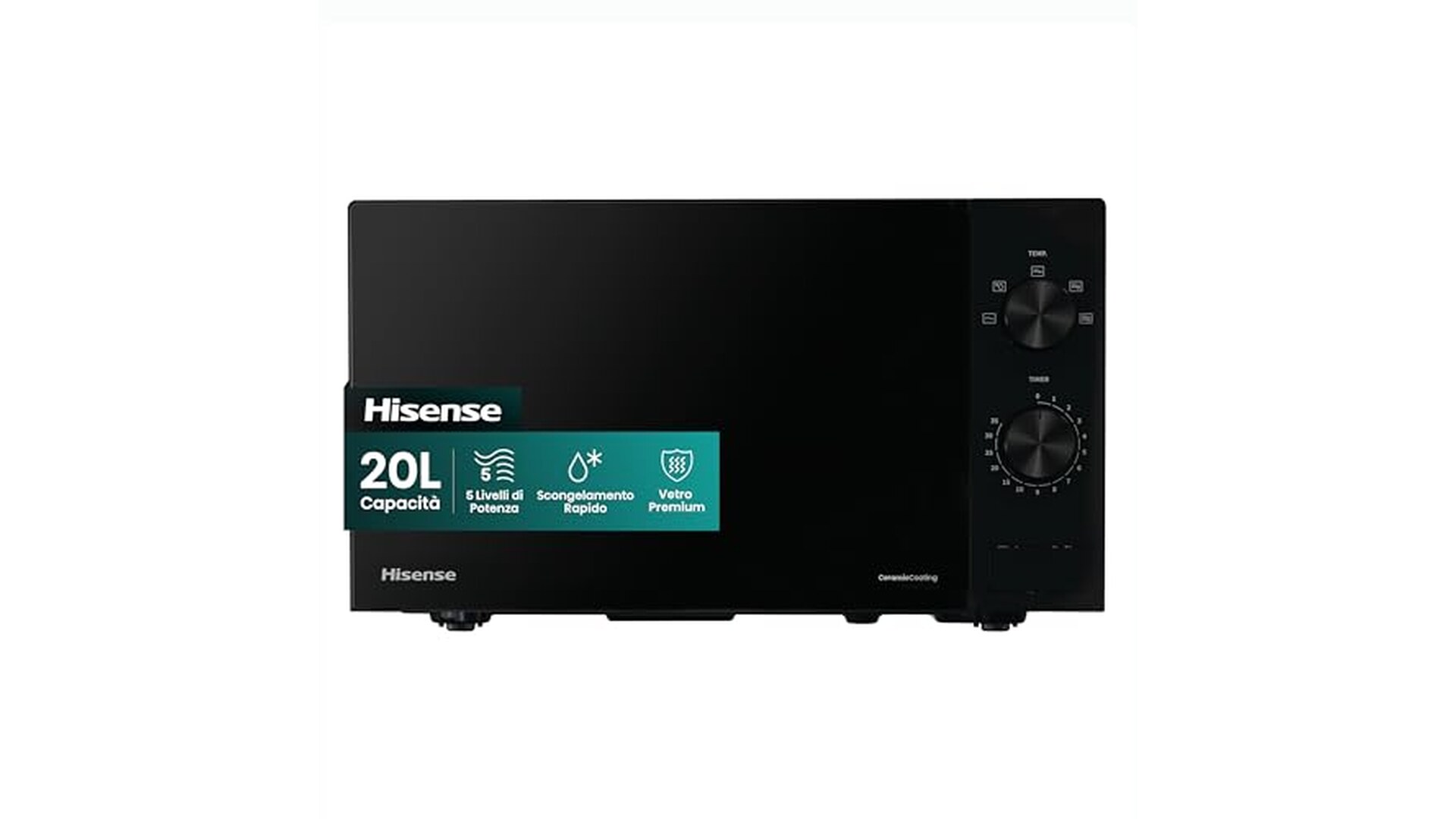 Hisense Forno a Microonde 20L Nero