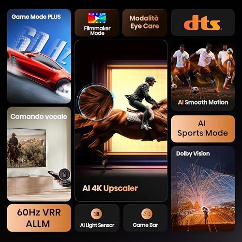 Hisense Smart TV 43" 4K Ultra HD con Dolby Vision - immagine 2