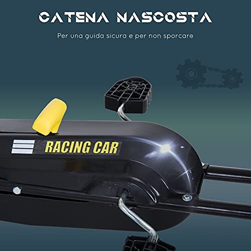 HOMCOM Go-Kart a Pedali per Bambini - immagine 5