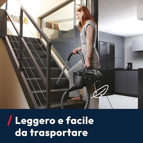 Hoover Aspirapolvere a Traino HP1 Senza Sacco - immagine 5