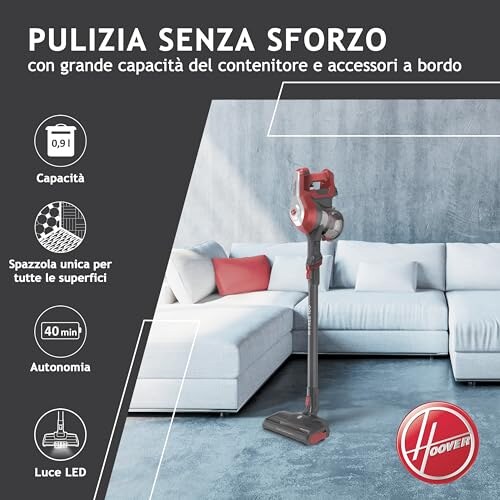 Hoover H-FREE 100 Scopa Elettrica Senza Fili - immagine 1
