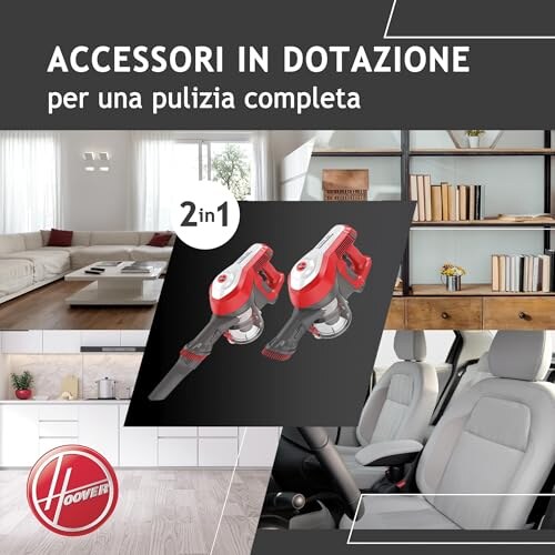 Hoover H-FREE 100 Scopa Elettrica Senza Fili - immagine 2