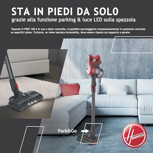 Hoover H-FREE 100 Scopa Elettrica Senza Fili - immagine 3
