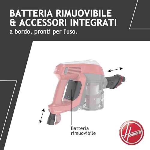 Hoover H-FREE 100 Scopa Elettrica Senza Fili - immagine 6