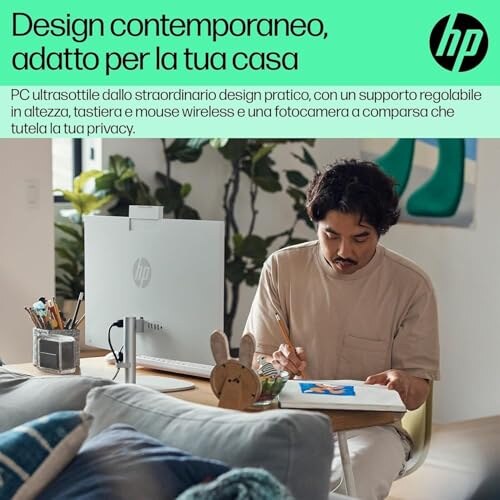 HP 24-cr1000sl All-in-One Intel Core Ultra 5 - immagine 9