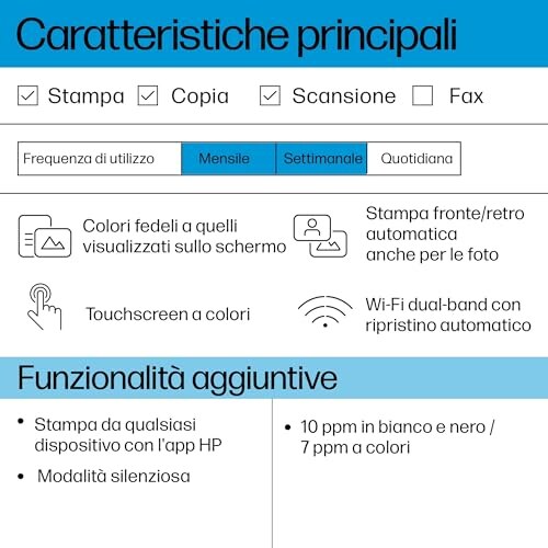 HP Envy 6120e Stampante Multifunzione A4 Colori Wi-Fi - immagine 5