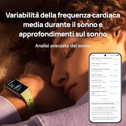 HUAWEI Band 10 Smartwatch Fitness e Analisi Sonno - immagine 1