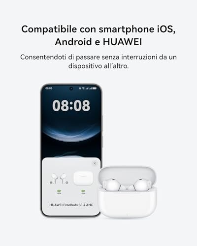 HUAWEI FreeBuds SE 4 ANC Auricolari Bluetooth - immagine 7