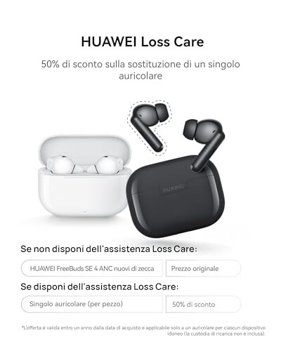 HUAWEI FreeBuds SE 4 ANC Auricolari Bluetooth - immagine 8