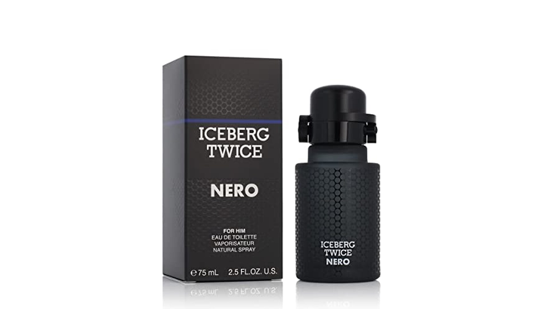 ICEBERG Twice NERO Eau de Toilette 75ml Uomo