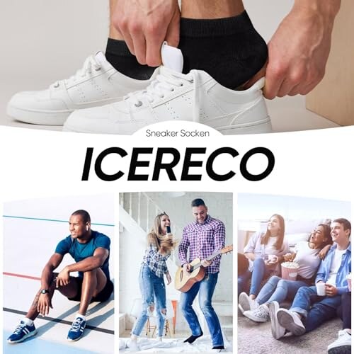 IceReco Calzini Sportivi in Cotone 39-42 - immagine 1