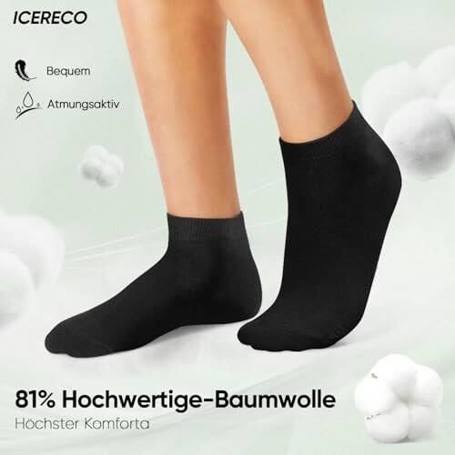 IceReco Calzini Sportivi in Cotone 39-42 - immagine 2